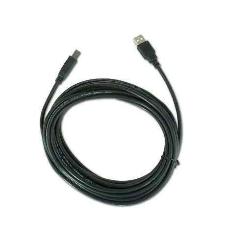 Кабель USB 2.0 AM – USB BM, 4.5 м, черный, Cablexpert (CCP-USB2-AMBM-15) - фото 1