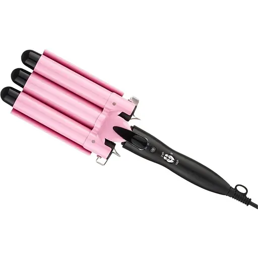 Щипці для завивки TOP4EVER 3-ствольні, 25 мм професійна кераміка з двома регуляторами температури, швидке нагрівання