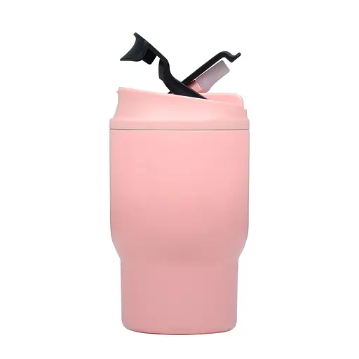 Смачна термочашка для кави 63mugs Drive 360 мл рожева з перчинкою (1063) - фото 2