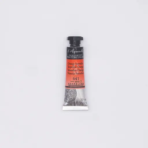 Акварельна фарба Sennelier L'Aquarelle, 10 мл, S2, Помаранчева Сеннельє (Sennelier Orange)