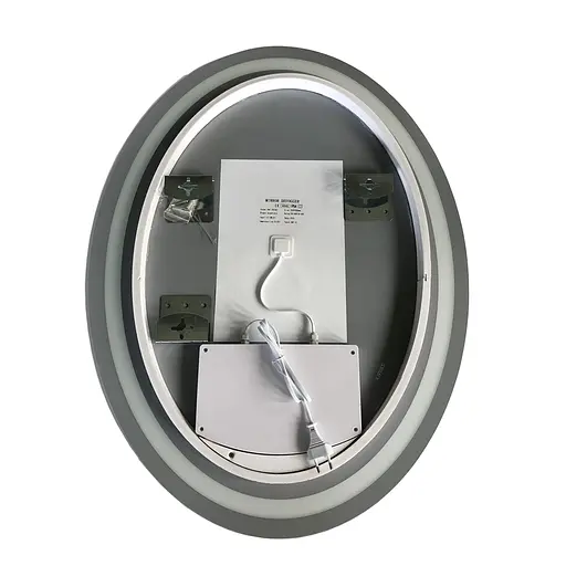 Дзеркало Zerix Fusion MV01-60x80-Reverse з LED Touch, Anti-fog, димером, регулятором яскравості ZX6068 - фото 3