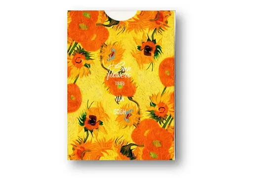 Карти гральні United States Playing Card Company Van Gogh Playing Cards - Sunflowers Borderless (PC_VGSB) - фото 2