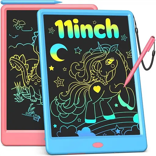 Набір з 2 планшетів Magic Jimmy з РК-дисплеєм та дошкою для малювання розміром 11 дюймів