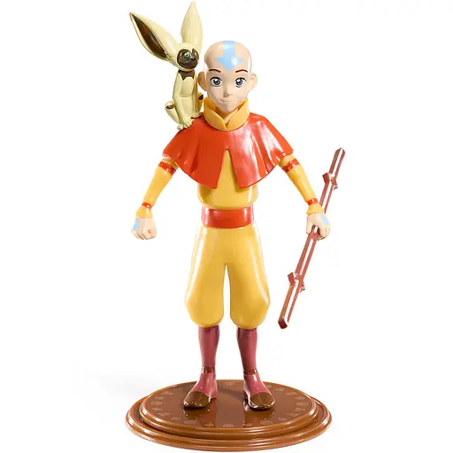 Фігурка AVATAR THE LAST AIRBENDER Aang Bendyfig (Аватар: Останній маг повітря) - фото 1