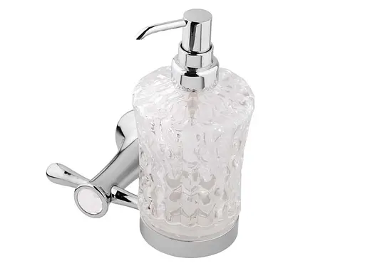 Дозатор для рідкого мила Kugu Bavaria 314C, Хром - фото 3