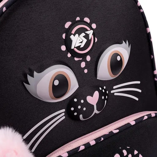 Рюкзак шкільний каркасний YES S-30 JUNO ULTRA Premium Wild kitty - фото 8