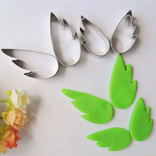 Каттеры кондитерские металлические вырубки для мастики, пряников, теста "Крылья" набор из 4 форм, Kitchen Master 81551 - фото 4