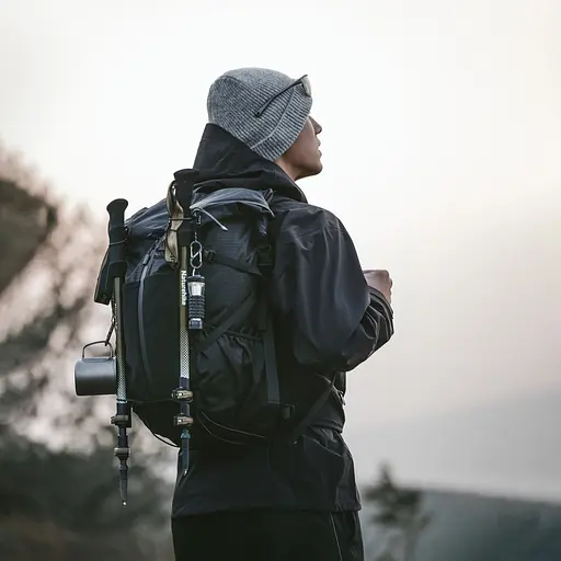 Рюкзак туристический Naturehike CNK2300016 30+5л Коричневый - фото 5