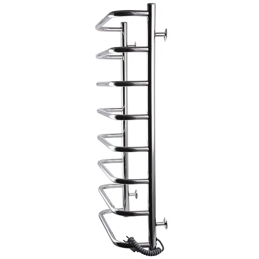 Електрична рушникосушка Unio LS ER 900-500-8 Драбинка Скоба, Хром, Праве, Механічний - фото 4