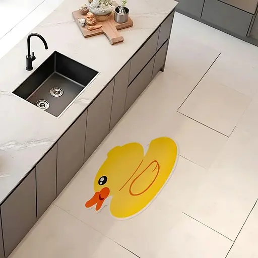 Коврик влагопоглощающий Wall Sticker 40х60х3 мм Уточка SW-00002561 - фото 6