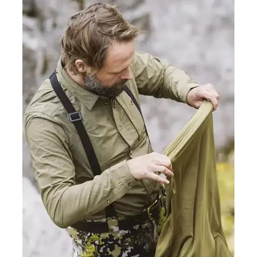 Сорочка Blaser Active Outfits Men’s TT Shirt 20 L Thyme Melange - фото 6