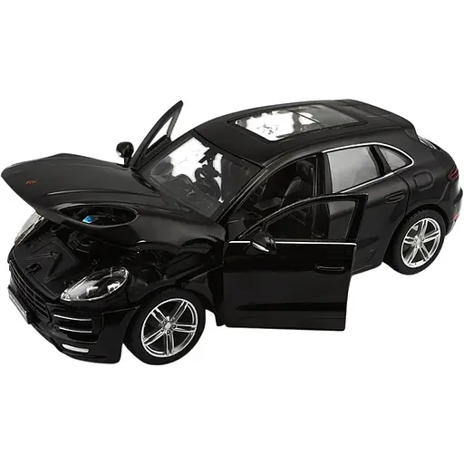 Автомодель Bburago Porsche Macan 1:24 Black (18-21077) [119088] - фото 3