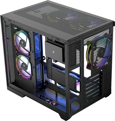 Корпус Modecom VOLCANO PANORAMA APEX ARGB 7F Gray (AT-PANORAMA-7F-ARGB-10-00) - фото 4