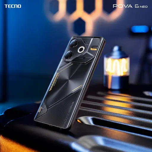 Смартфон Tecno Pova 6 Neo LI6 8/128GB Speed Black 4894947021015 - фото 8