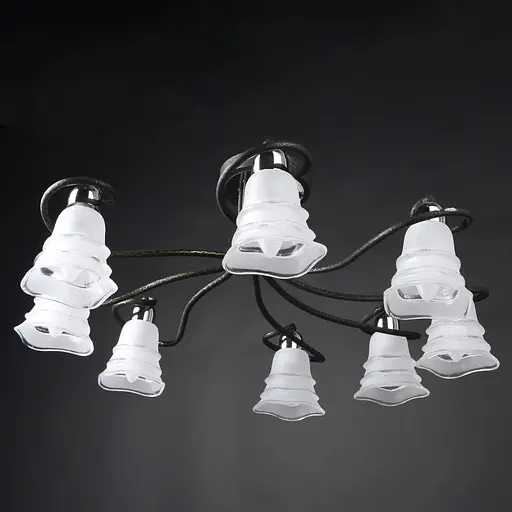 Люстра стельова Brille E14 40W BK (LK-285C/8) - фото 11