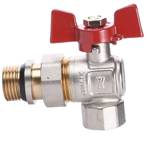 Кран кульовий кутовий з американкою Water Valve Q003 NV-V124 1/2″ ЗB - фото 2