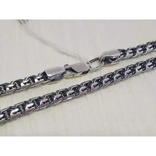 Срібний ланцюг Стерлінг 9 (Бісмарк). 40273 55 - фото 2