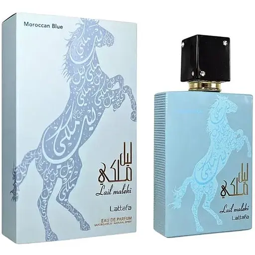 Парфумована вода оригінал Lattafa Perfumes Lail Maleki Morrocan Blue 100 мл - фото 1