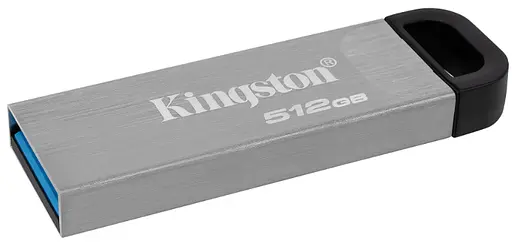 Flash Drives Kingston DataTraveler Kyson 512GB USB 3.2 (DTKN/512GB) Silver/Black (6994504) - фото 3