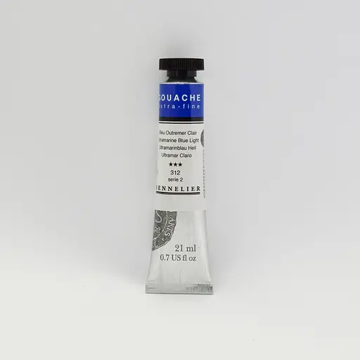 Гуашева фарба Sennelier професійна, 21 мл, S2, Ультрамариновий синій світлий