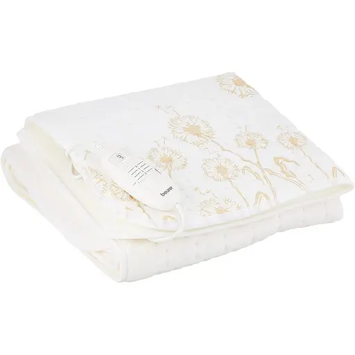 Електропростирадло Beurer від мережі 150х80 см 60 Вт 3 режими бавовна фліс білий - фото 4