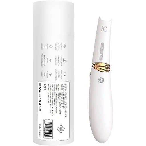 Вакуумний стимулятор з вібрацією KisToy Miss CC White - фото 5