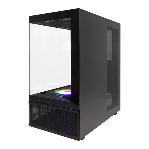 Корпус 1stPlayer Mi7-A-BK-2F7R-1F7 Black без БП - фото 4