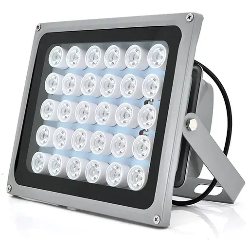Прожектор направлен с сумеречным датчиком YOSO 12V 36W, 30LED, IP66, угол обзора 60°, дальность до 100м, 220*180*85мм, BOX