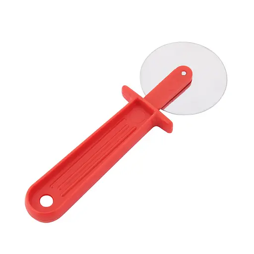 Ніж роликовий для піци та тіста 18.5 см, Kitchette Червоний 83370 - фото 6