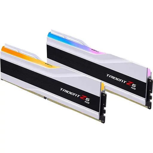 Модуль пам'яті DDR5 G.Skill Trident Z5 RGB 2x16GB 7200MHz White (F5-7200J3445G16GX2-TZ5RW) [148669]