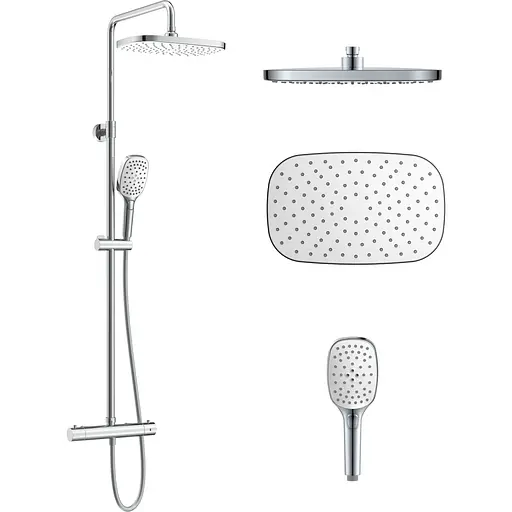 Душова система Imprese Centrum SQ T-15300SQ, Хром - фото 1