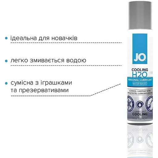 Охолоджувальна змазка на водній основі System JO H2O Cooling (30 мл) - фото 3