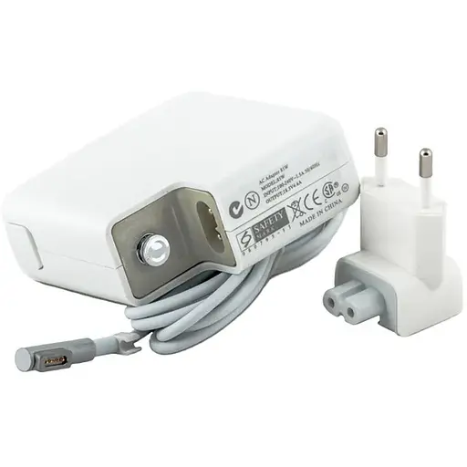 Блок живлення для ноутбуків PowerPlant APPLE 220V, 18.5V 85W 4.6A (Magnet tip)
