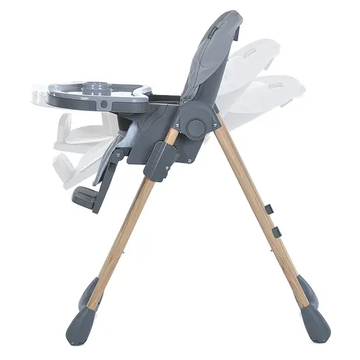 Стульчик для кормления ME 1115-W CRAFT Gray - фото 8
