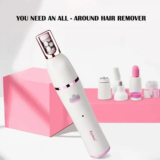 Жіночий епілятор Kemei KM-2189 для обличчя, ніг та зони бікіні - фото 6
