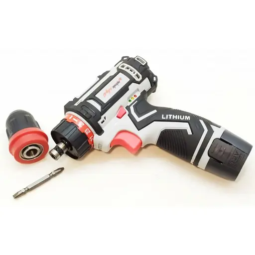 Шуруповерт аккумуляторный Луч Профи АШЛ-12 кейс ДФР 2 Ah 12 В 2 АКБ и ЗУ 30412 - фото 5