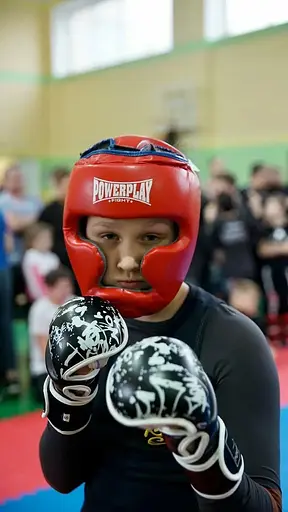 Рукавиці для карате Power Play 3092KRT, Black/White - XL - фото 7