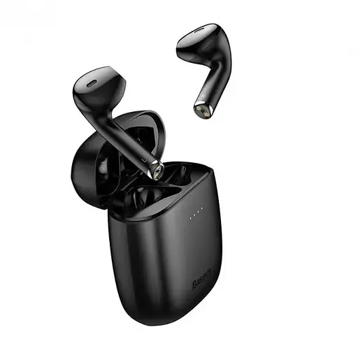 Наушники Bluetooth Baseus Encok TWS W04 Pro black - фото 2