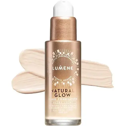 Тонуючий флюїд Lumene Natural Glow SPF 20 відтінок Ultra Light 30 мл - фото 2