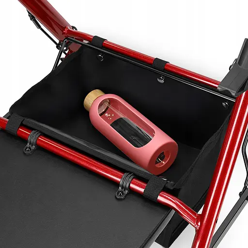 Роллер для ходьбы 4FIZJO складной, с сумкой Black/Red (P-5905973406901) - фото 2