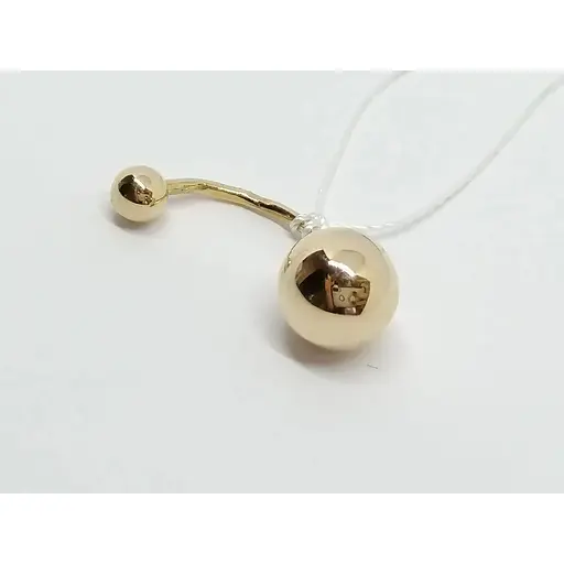 Золота сережка-пірсинг Імперія золота. ПС053И - фото 2