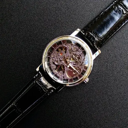 Наручний годинник чоловічий Winner Silver Сріблястий (085) - фото 5