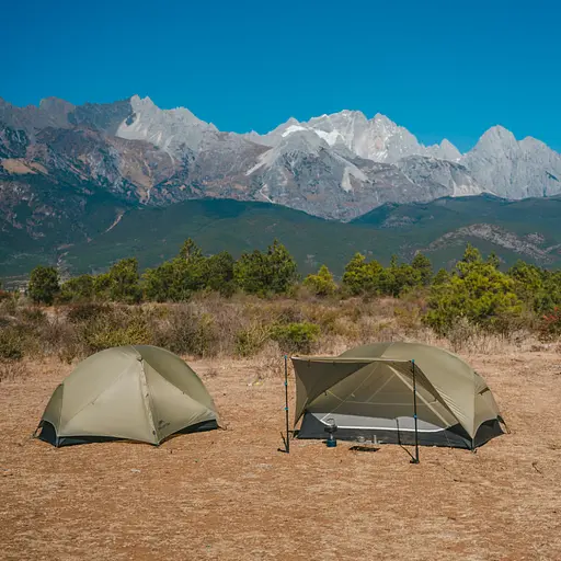 Намет Naturehike Mongar UL CNK2550WS016 двомісний ультралегкий коричневий - фото 15