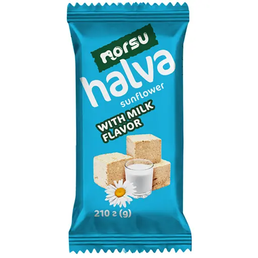 Халва подсолнечная Norsu молочная 210 г х 20 шт.