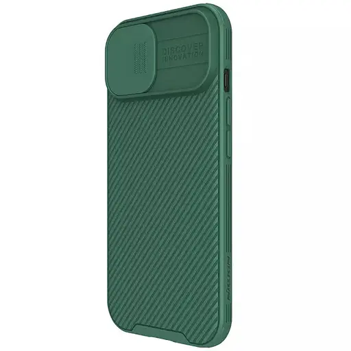 Карбонова накладка Nillkin CamShield Pro для Apple iPhone 15, 6.1 Deep Green - фото 2