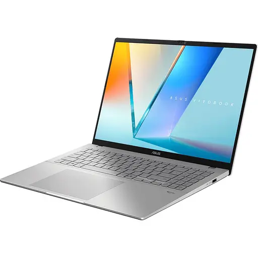Ноутбук ASUS Vivobook S16 (M3607HA-RP049), AMD Ryzen 5 220 до 4.9 ГГц, 16" WUXGA, 16 ГБ, SSD 1 ТБ, відеокарта AMD Radeon, Free DOS, колір Cool Silver - фото 5