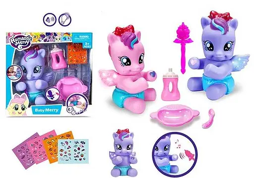 Поні з чарівною паличкою, світло, звук, 25x25x13 см, 88424 (В асортименті) - фото 3