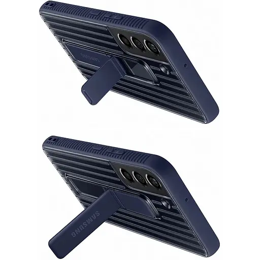 Оригінальний чохол Samsung для Galaxy S22 (6.1") Protective Rugged Standing Cover Navy (EF-RS901CNEGRU) - фото 8