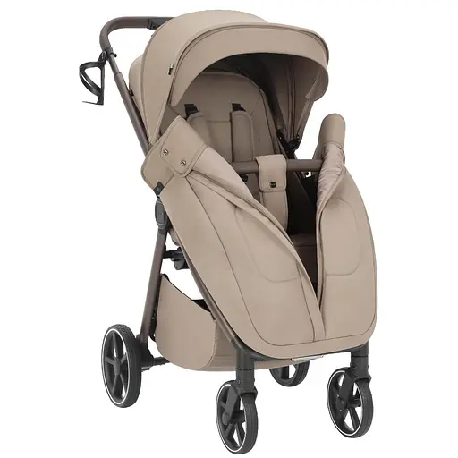 Прогулянкова коляска-книжка Carrello Bravo Lite CRL-5529 Glossy Beige - фото 3