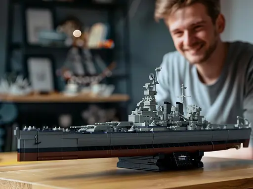 Конструктор Nifeliz Лінкор "Північна Кароліна" (NF10280) - фото 9